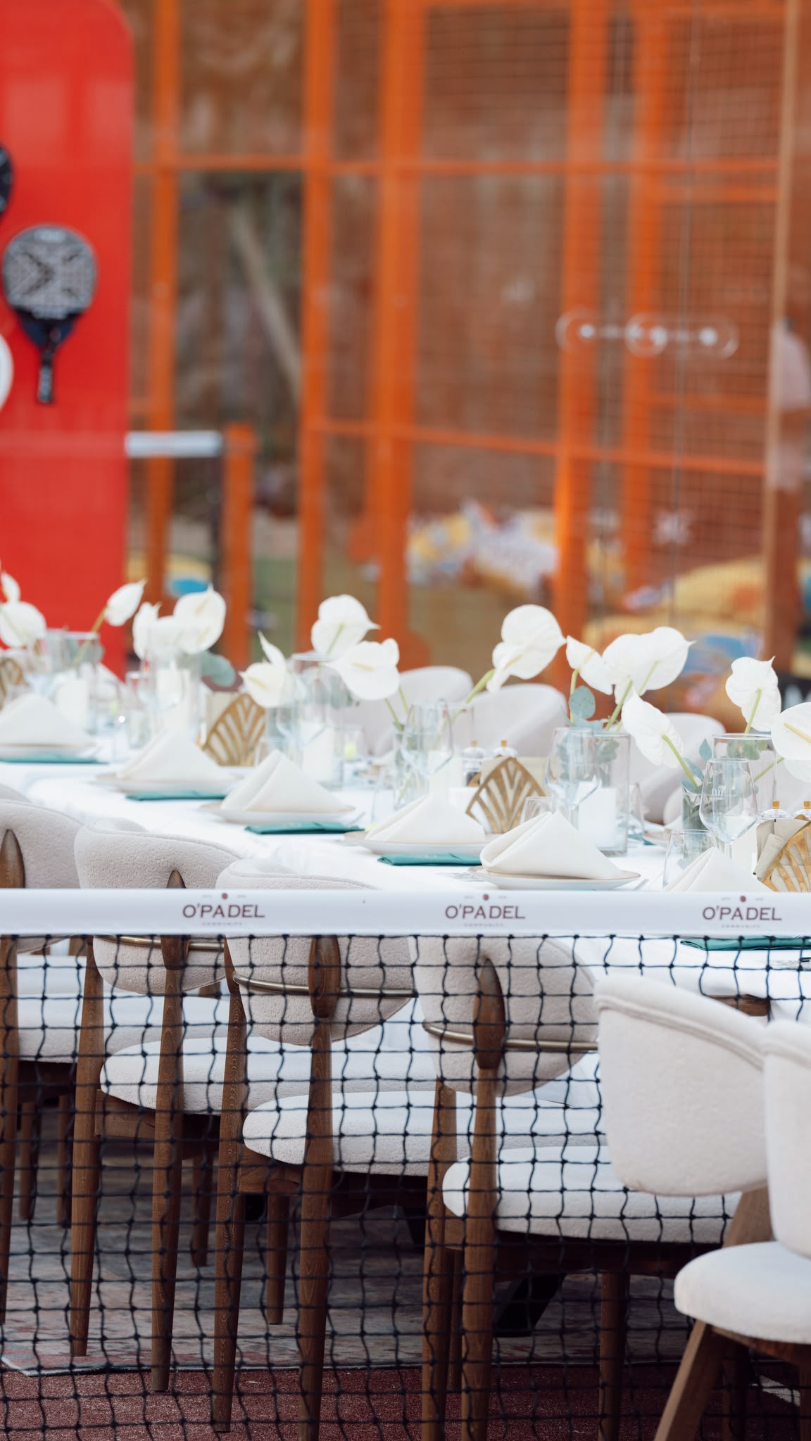 Chef-led long table dining experience